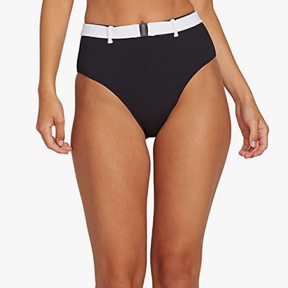 Volcom Simply Rib Retro Bikini Bottom 24W NWT